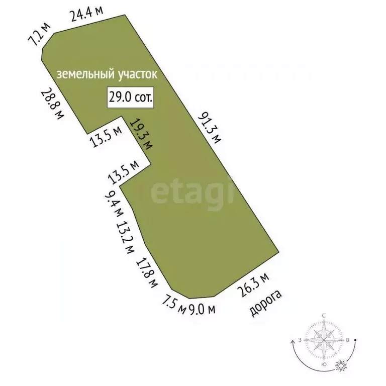 Участок в Московская область, Серпухов городской округ, с. Липицы ул. ... - Фото 2