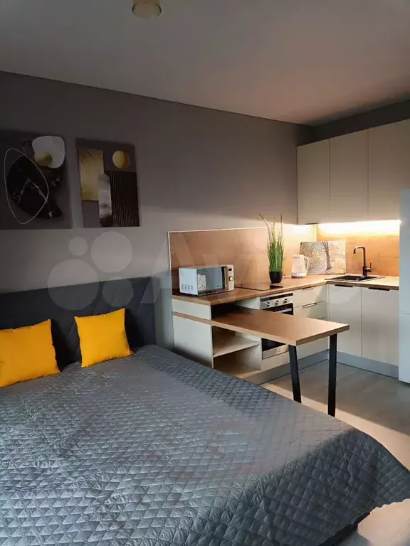 Квартира-студия, 27 м, 7/10 эт. - Фото 1