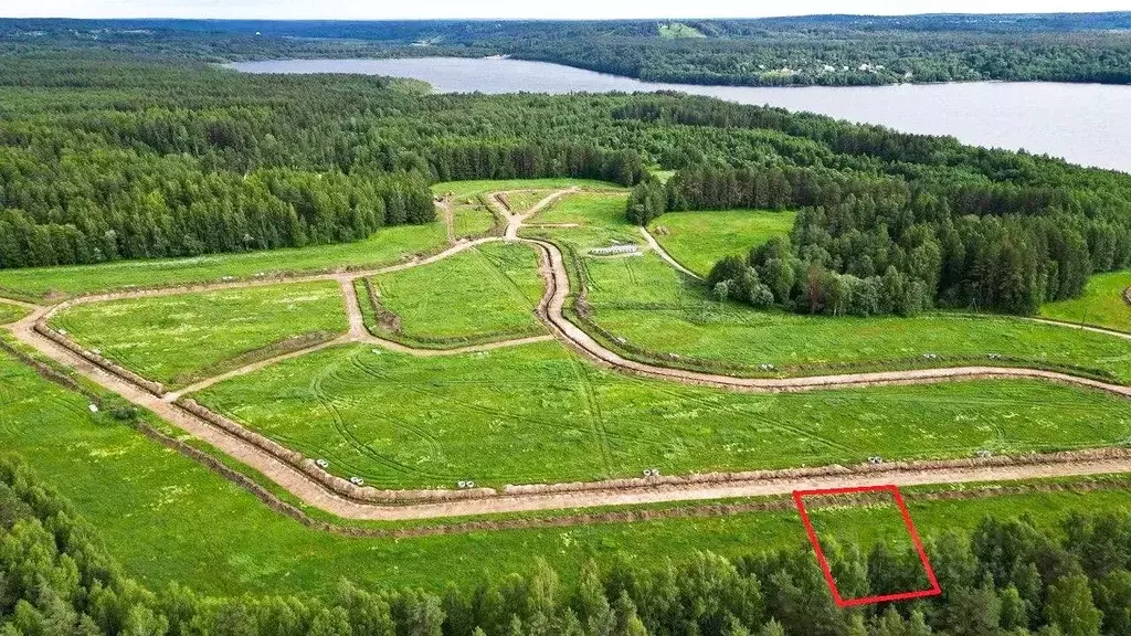 Участок в Ленинградская область, Приозерский район, Красноозерное ... - Фото 2