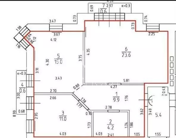 2-комнатная квартира: Зеленоградск, Приморская улица, 4 (63.7 м) - Фото 1