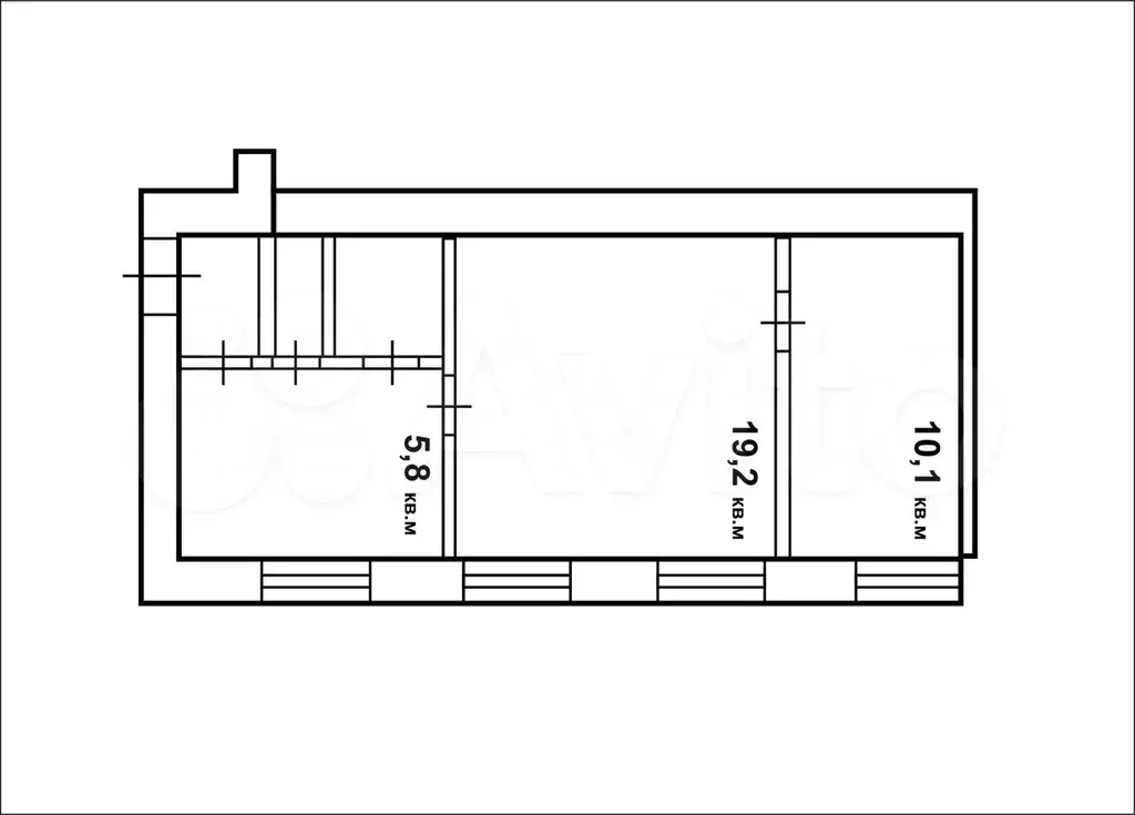 Офис, 43.8 м - Фото 1