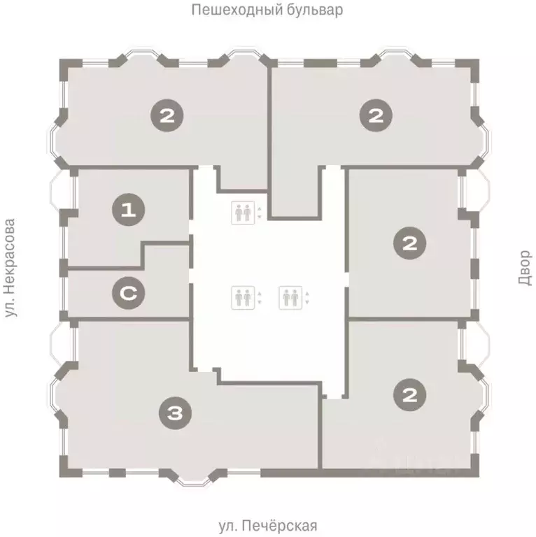 2-к кв. Свердловская область, Екатеринбург Вокзальный жилрайон, ул. ... - Фото 2