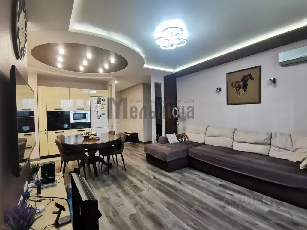 3-к кв. Волгоградская область, Волгоград Новороссийская ул., 2К (78.0 ... - Фото 1