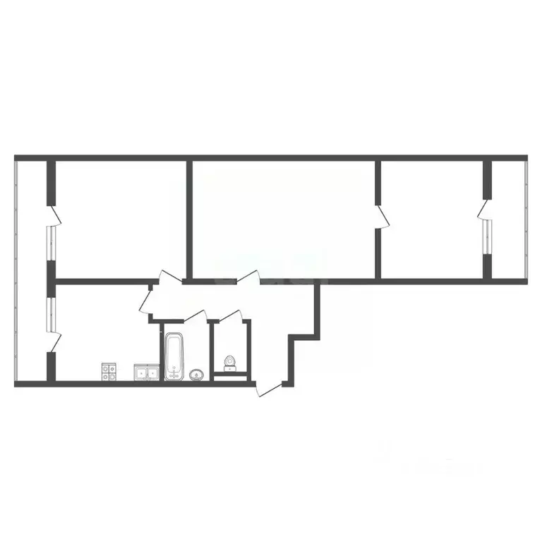 Комната Москва ул. Багрицкого, 24К2 (14.4 м) - Фото 2