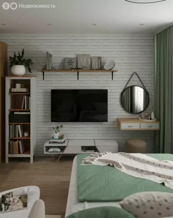 1-комнатная квартира: Молодёжное, Школьная улица, 6 (37.8 м) - Фото 1