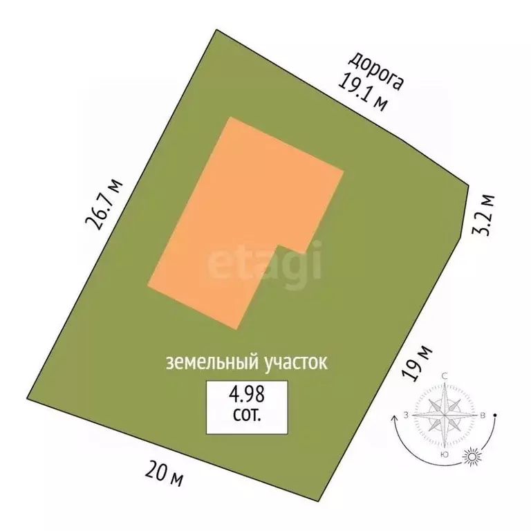 Дом в Мордовия, пос. Ромоданово пер. Госбанка, 3 (91 м) - Фото 2