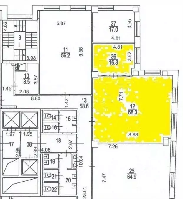 Офис в Москва ул. Можайский Вал, 8Б (93 м) - Фото 2