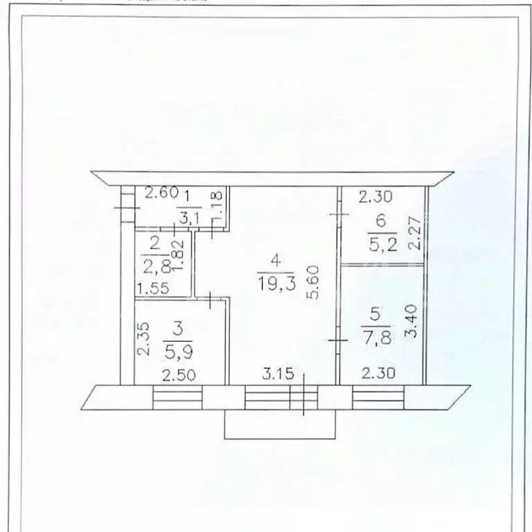 2-к кв. Кемеровская область, Кемерово ул. 40 лет Октября, 29 (44.1 м) - Фото 2