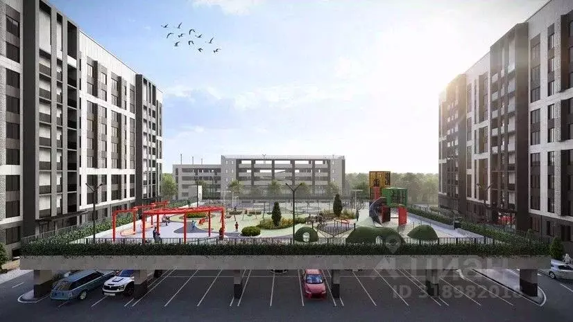 1-к кв. Ставропольский край, Ессентуки ул. Благодатная, 24 (40.62 м) - Фото 2