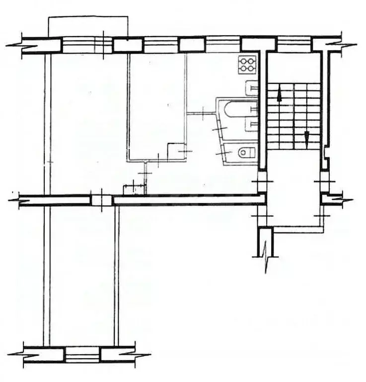 3-к кв. Смоленская область, Рославль 15-й мкр, 19 (58.7 м) - Фото 2