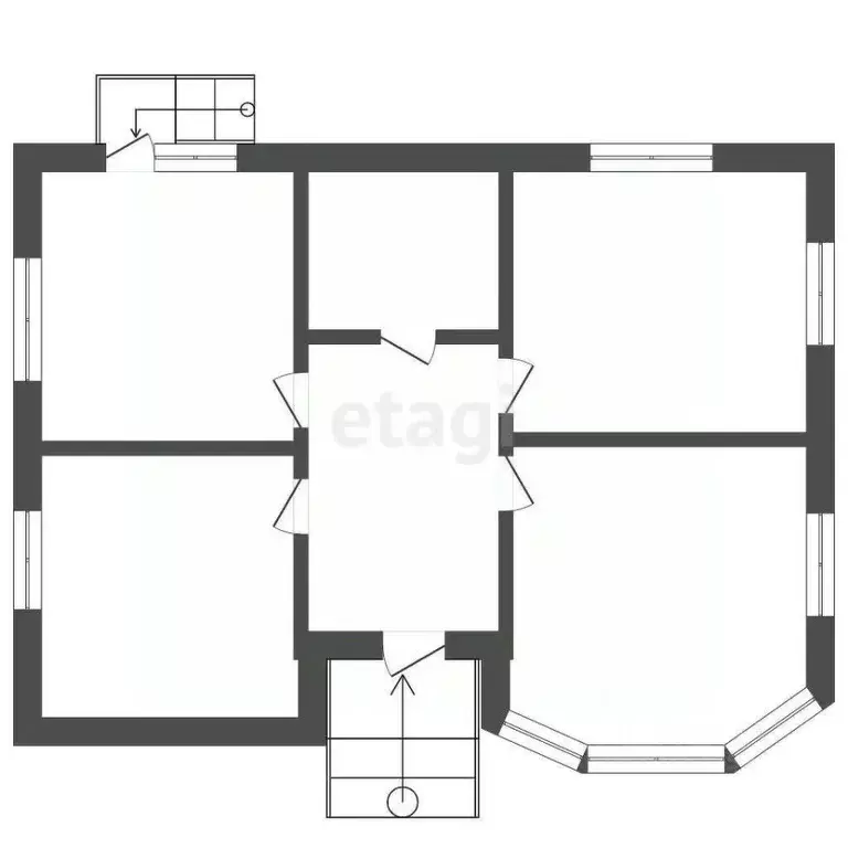 Дом в Ставропольский край, Предгорный муниципальный округ, с. Садовое ... - Фото 2