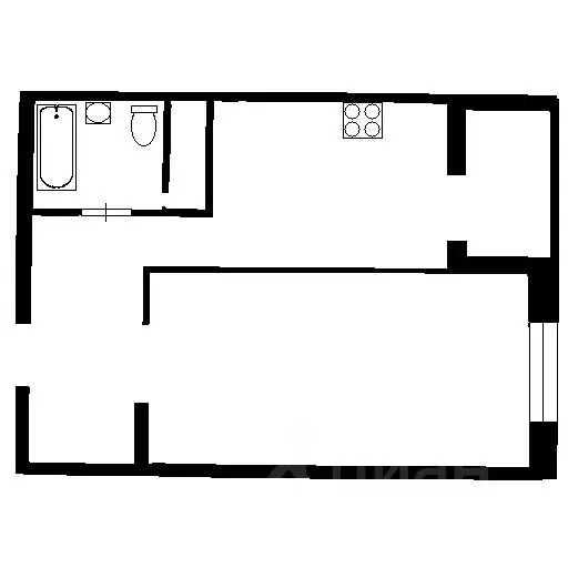 1-к кв. Краснодарский край, Краснодар Дальняя ул., 8к2 (38.6 м) - Фото 2
