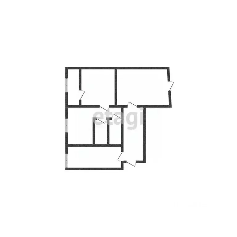 3-к кв. Курская область, Курск просп. Хрущева, 21 (81.0 м) - Фото 0