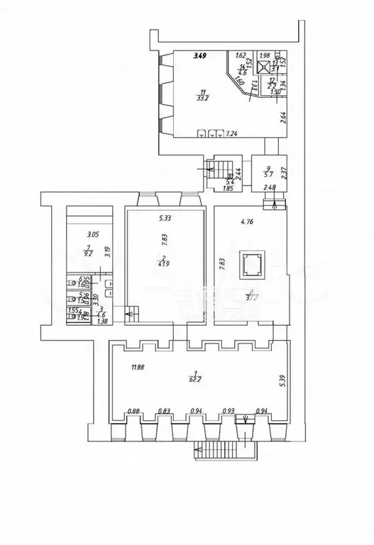 Продажа ПСН 210м2 у Невского 2 свечи метро - Фото 0