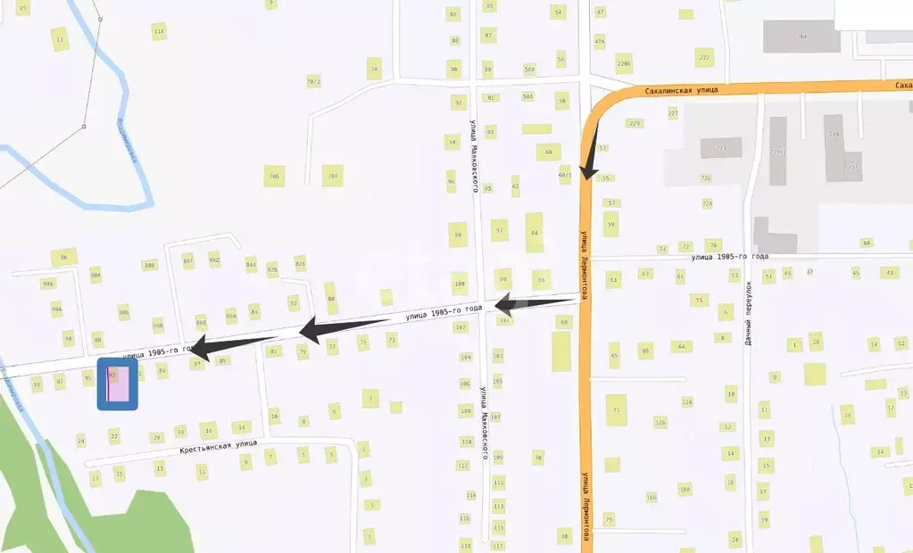 Дом в Сахалинская область, Южно-Сахалинск ул. Имени 1905 года, 93 (67 ... - Фото 2