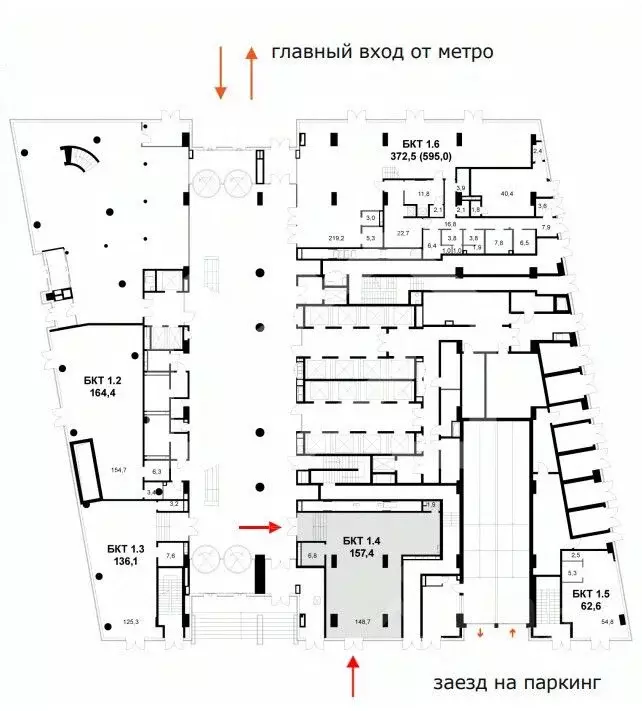 Торговая площадь в Москва ул. Шеногина, вл2/11 (157 м) - Фото 2