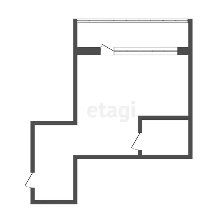 Квартира-студия: Иркутск, проезд Юрия Тена, 17 (40 м) - Фото 1