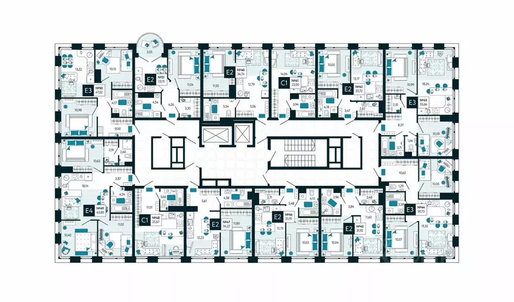 1-к кв. Тульская область, Тула ул. Чмутова, 158Д (34.22 м) - Фото 2