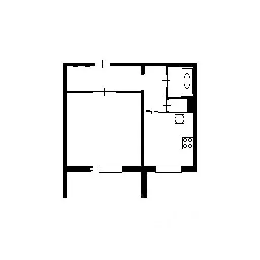 1-к кв. Красноярский край, Красноярск 9 Мая ул., 56А (42.0 м) - Фото 1