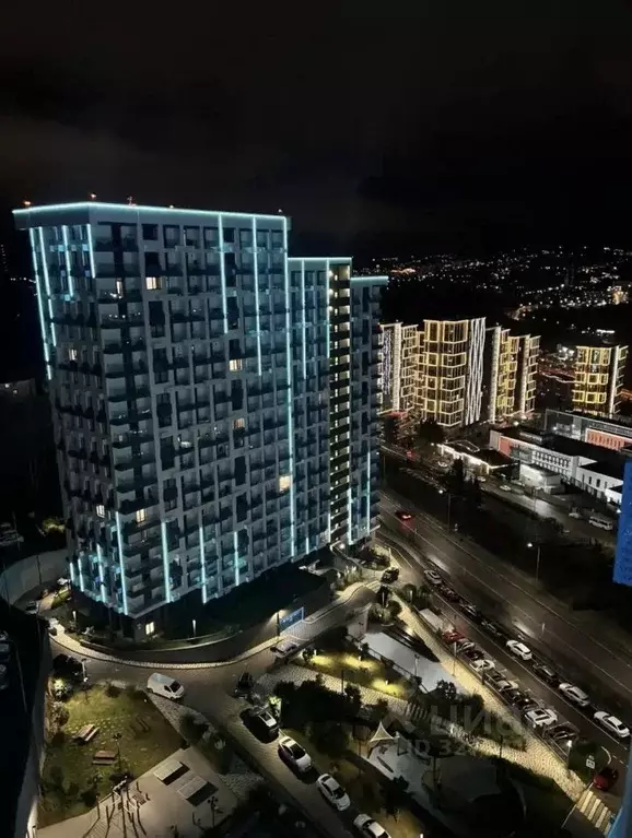 1-к кв. Краснодарский край, Сочи Бытха мкр, ул. Ясногорская, 16/2 ... - Фото 1