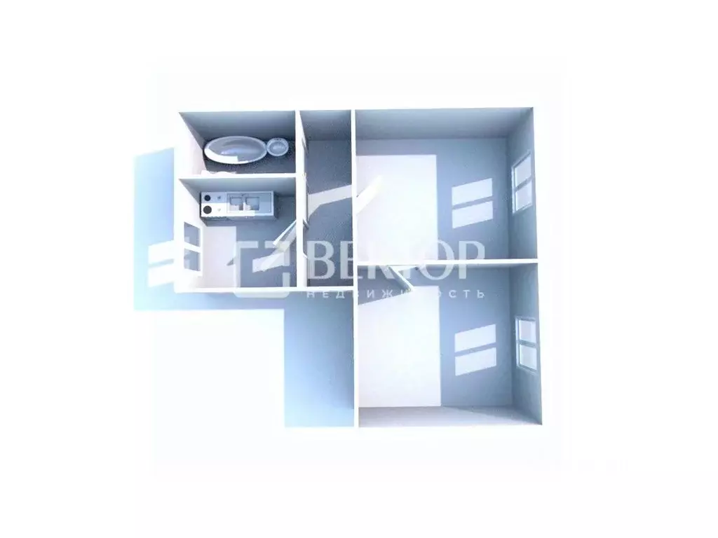 2-к кв. Костромская область, Кострома ул. Солоница, 24 (50.1 м) - Фото 1