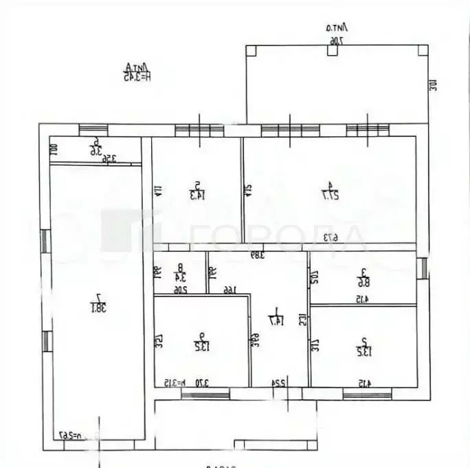 Дом в Алтайский край, Первомайский район, с. Фирсово ул. Петра Шангина ... - Фото 2