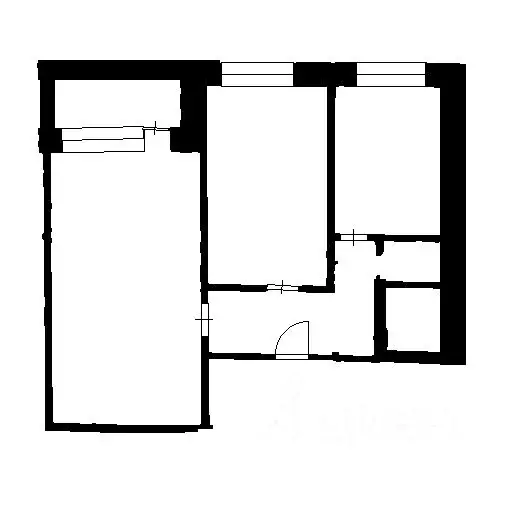 2-к кв. Башкортостан, Уфа ул. Энтузиастов, 1 (45.0 м) - Фото 1