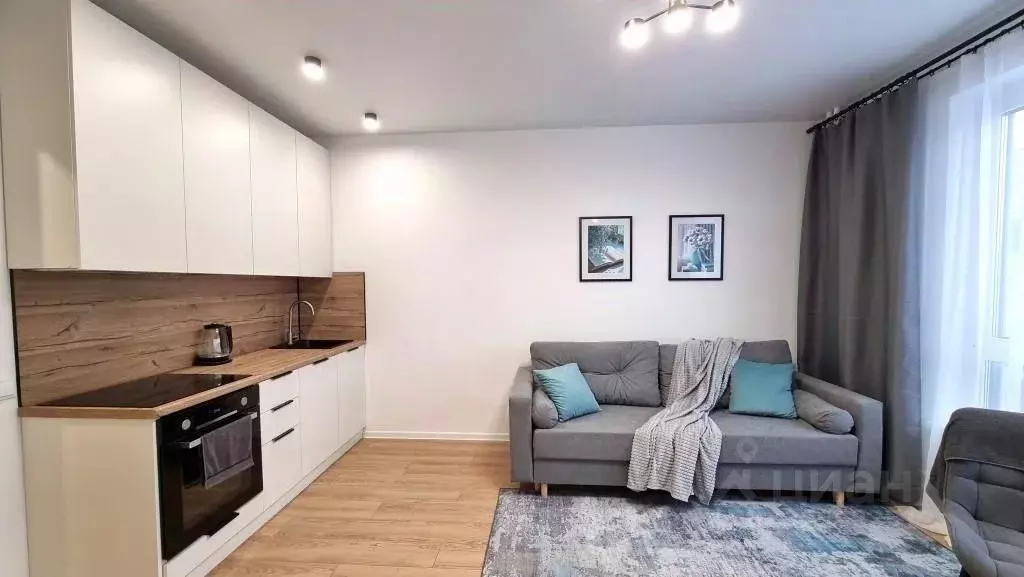 Студия Москва ул. Большое Понизовье, 8 (23.3 м) - Фото 2