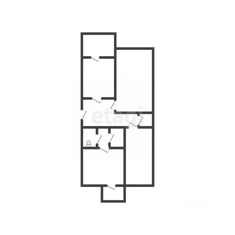 3-к кв. Краснодарский край, Геленджик городской округ, с. Дивноморское ... - Фото 1