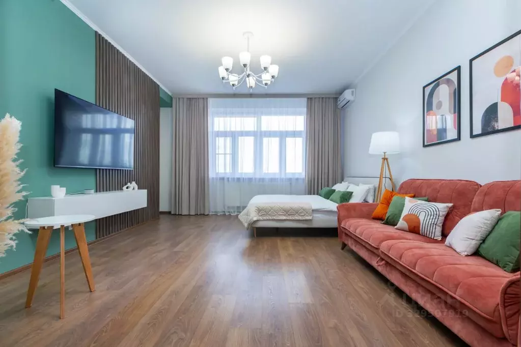 1-к кв. Тюменская область, Тюмень ул. Малыгина, 90 (65.0 м) - Фото 1