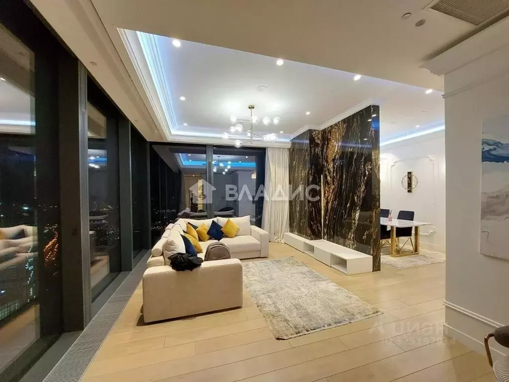 3-к кв. Москва 1-й Красногвардейский проезд, 22с2 (126.0 м) - Фото 1