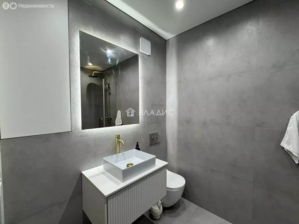 Квартира-студия: посёлок городского типа Яблоновский, Базовская улица, ... - Фото 1