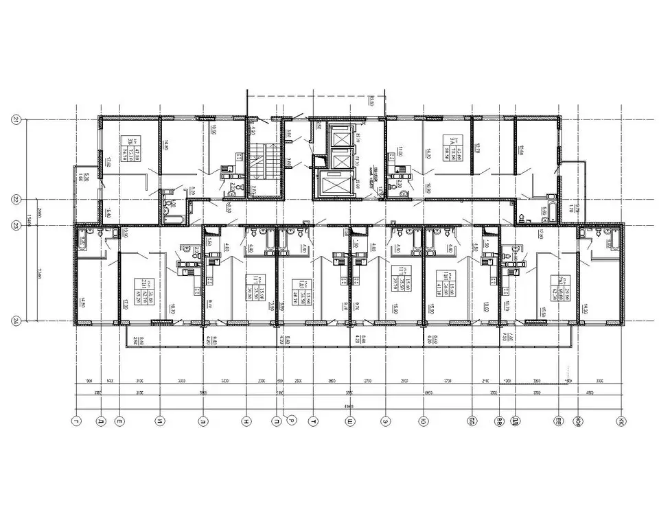 3-комнатная квартира: Кузьмоловский, Железнодорожная улица, 5А (80.5 ... - Фото 1