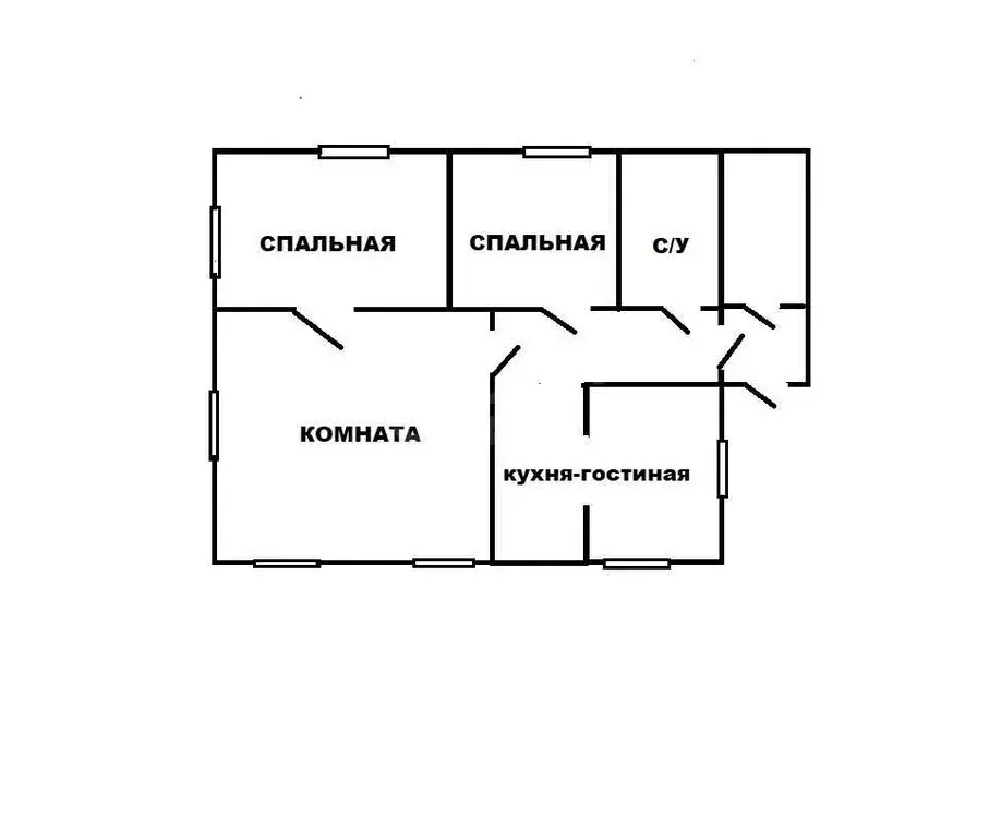 Дом в Тула, улица Ермоловой (55.8 м) - Фото 1