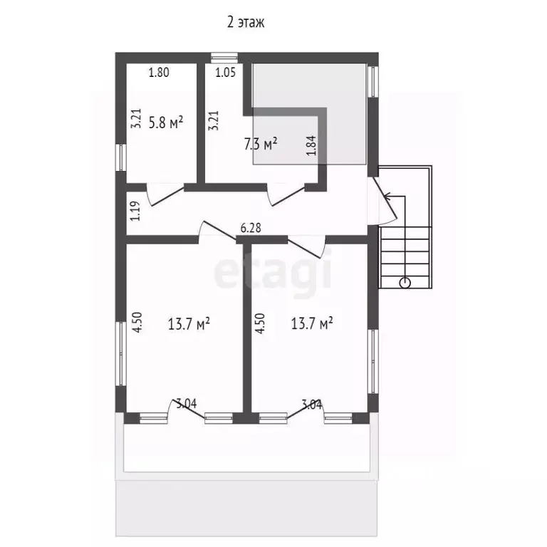 Дом в Севастополь ул. 2-я Линия, 106 (147 м) - Фото 1