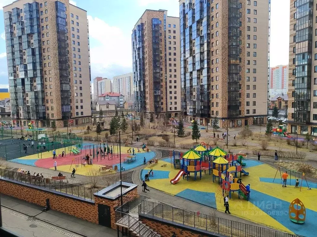 1-к кв. Красноярский край, Красноярск Линейная ул., 122 (40.0 м) - Фото 2