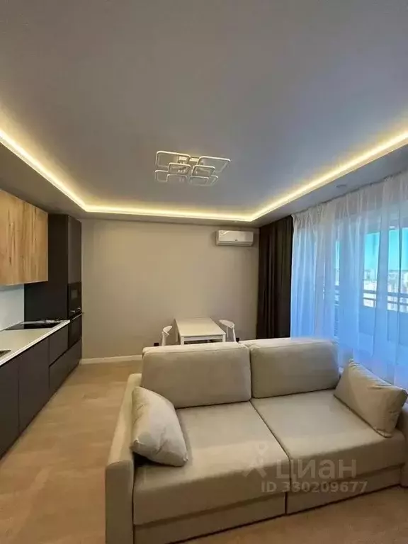 Студия Татарстан, Казань ул. Сабира Ахтямова, 1к3 (34.0 м) - Фото 2