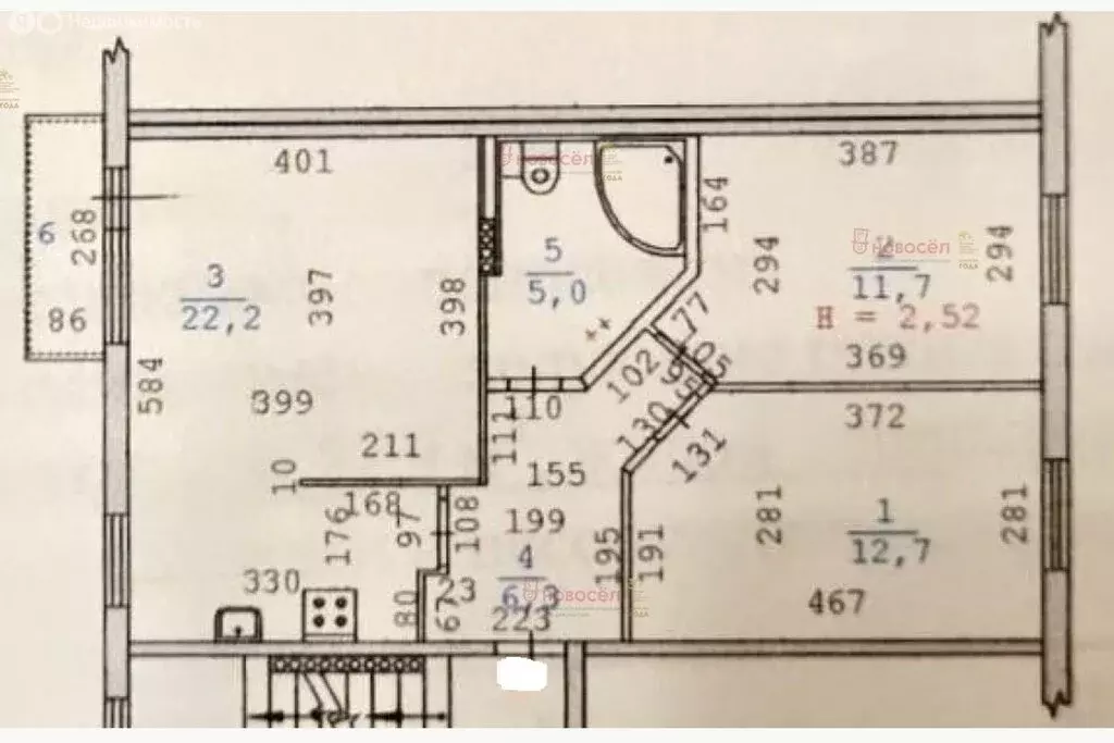 3-комнатная квартира: Екатеринбург, улица Большакова, 103 (58 м) - Фото 1