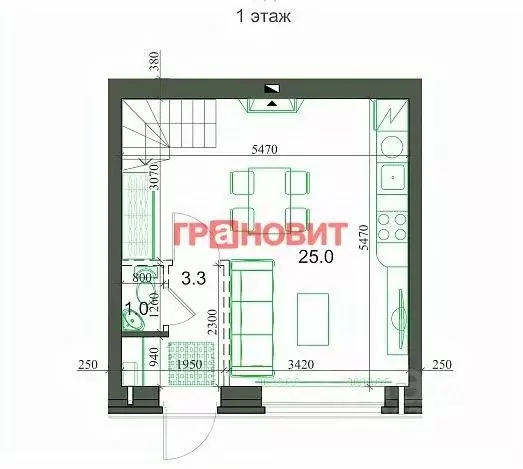 2-к кв. Новосибирская область, Новосибирский район, Мичуринский ... - Фото 1