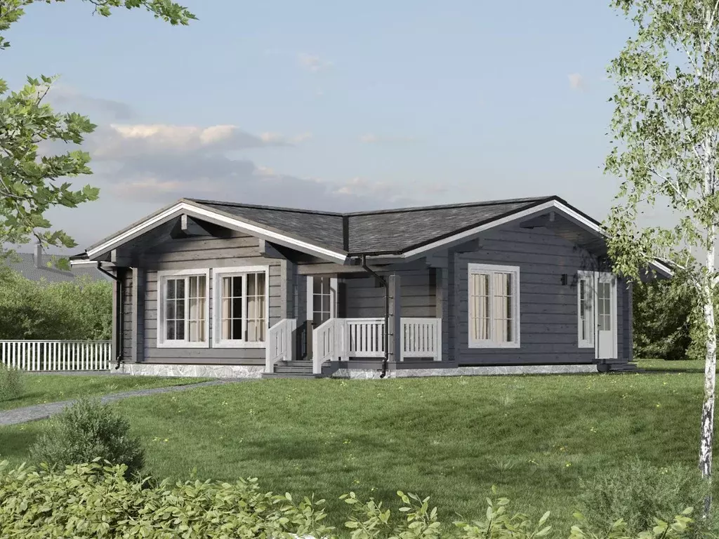 Дом в Ленинградская область, Приозерский район, Ромашкинское с/пос, ... - Фото 1