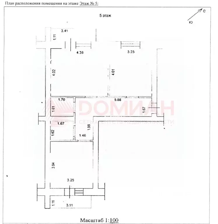 2-к кв. Ростовская область, Таганрог ул. Энгельса, 12 (61.5 м) - Фото 2