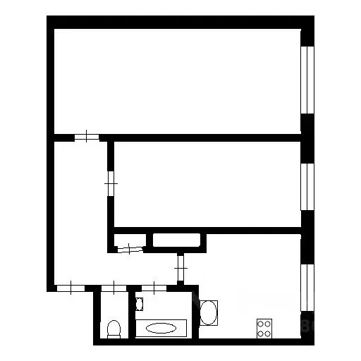 2-к кв. Санкт-Петербург ул. Есенина, 14К2 (49.0 м) - Фото 1