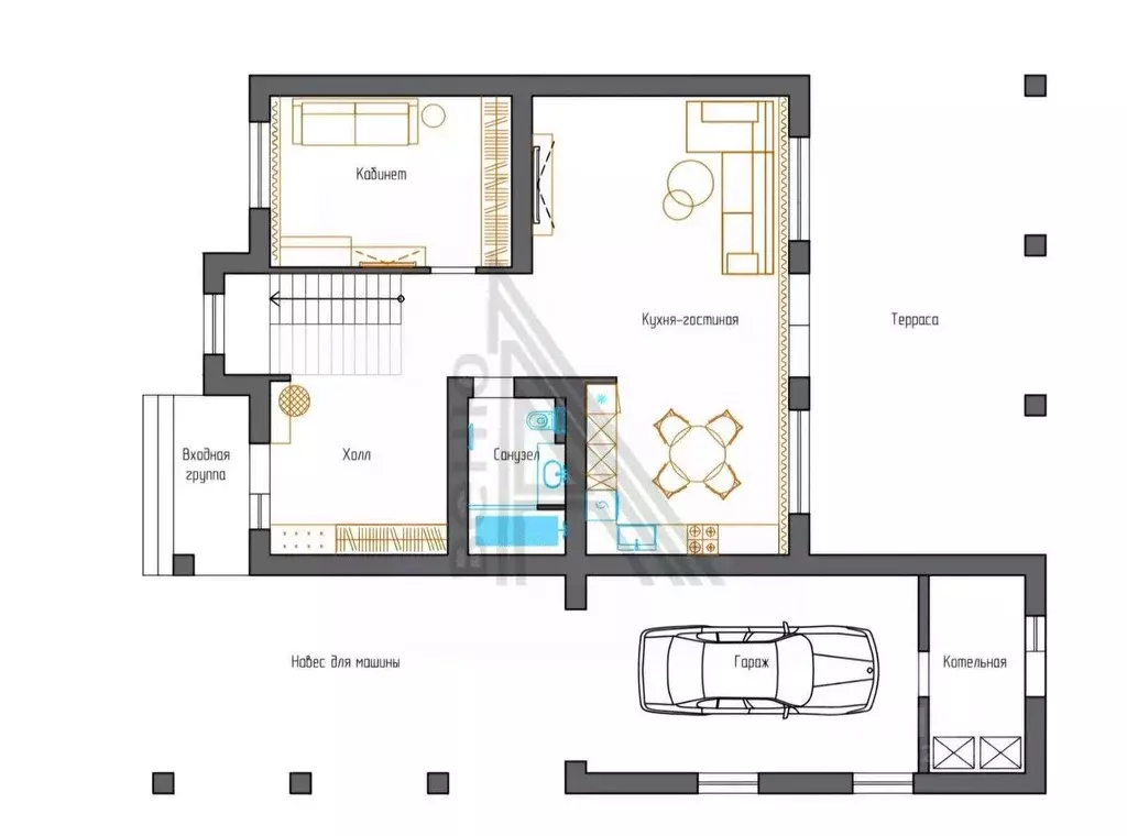 Коттедж в Воронежская область, Рамонский район, с. Ямное ул. ... - Фото 2