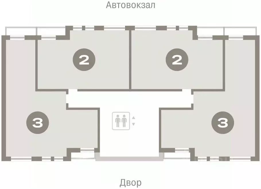 2-к кв. Тюменская область, Тюмень ул. Республики, 203к1 (60.25 м) - Фото 1