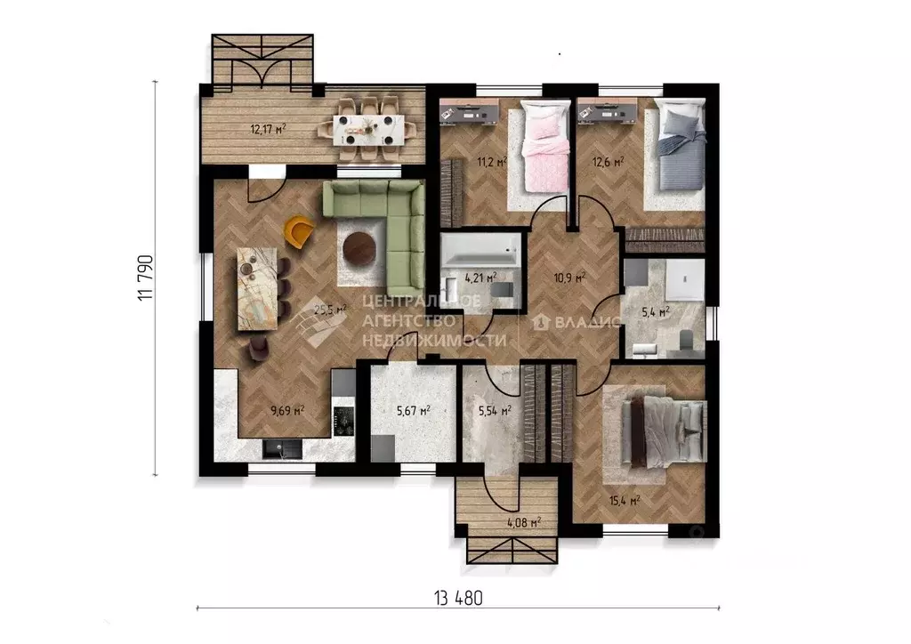 Дом в Рязанская область, Рязанский район, Дубровическое с/пос, ... - Фото 2