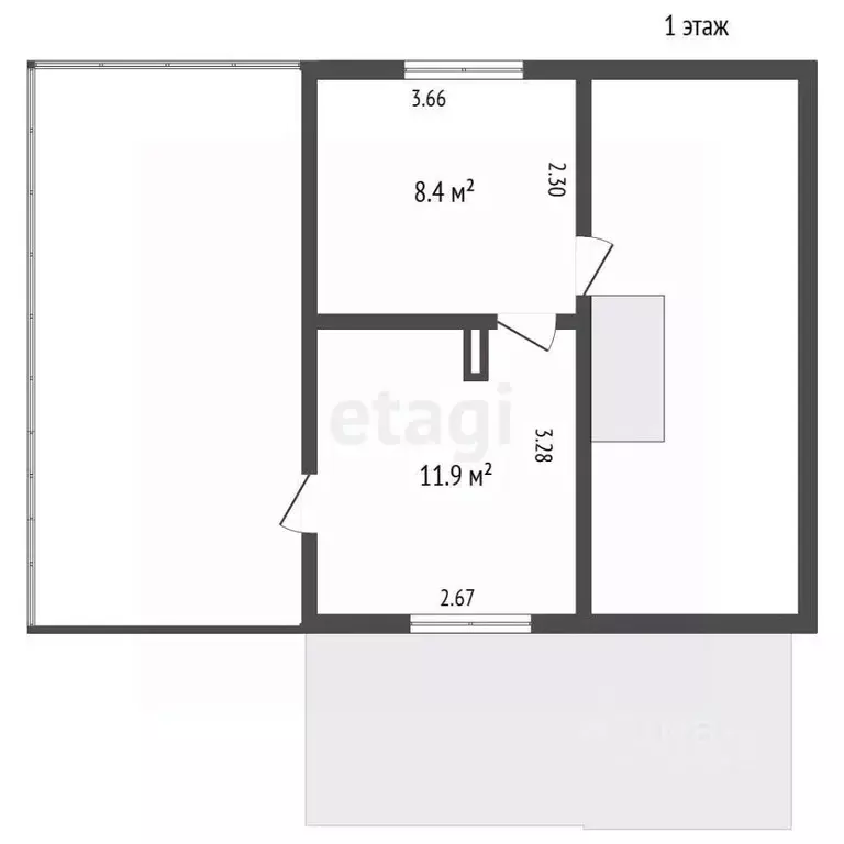 Дом в Ленинградская область, Кировский район, Синявинское городское ... - Фото 1