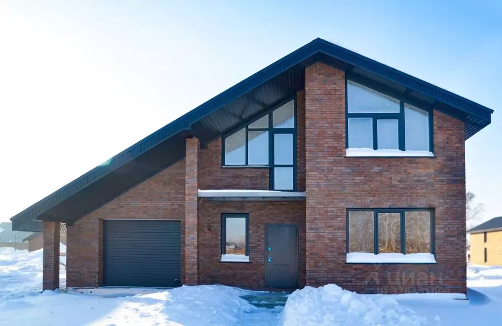 Коттедж в Новосибирская область, Мошковский район, пос. Октябрьский, ... - Фото 1