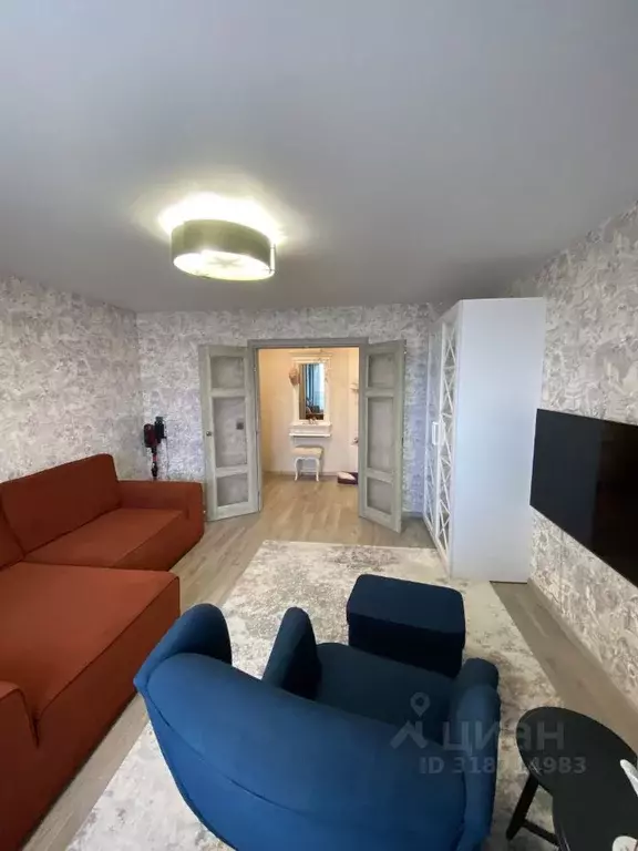 2-к кв. Кемеровская область, Юрга Волгоградская ул., 28А (54.3 м) - Фото 1