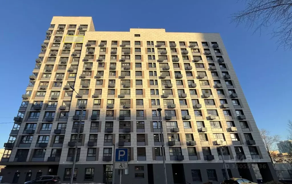 1-к кв. Москва Новочеремушкинская ул., 56/3 (43.2 м) - Фото 2