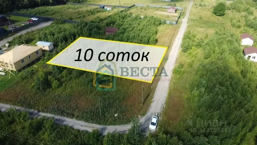 Участок в Ленинградская область, Приозерский район, Сосновское с/пос, ... - Фото 2